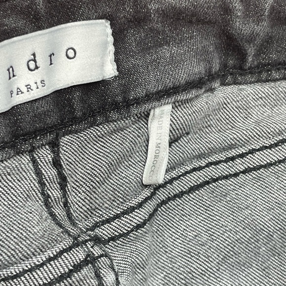 Sandro Houndstooth Skinny Jeans - Picture 3 of 7